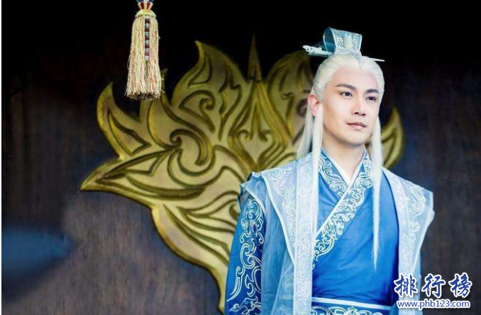 中国古装十大银发美男,冯绍峰美出绝世新高度