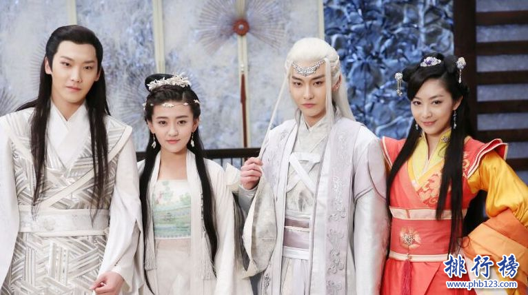中国古装十大白发美男排名,古装绝世美男冯绍峰美出新高度