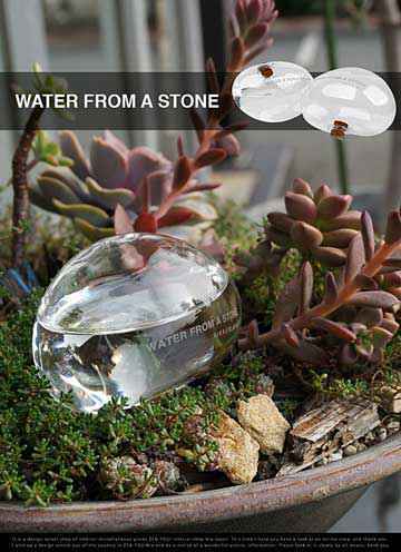 透明石头浇水器：Water From A Stone
